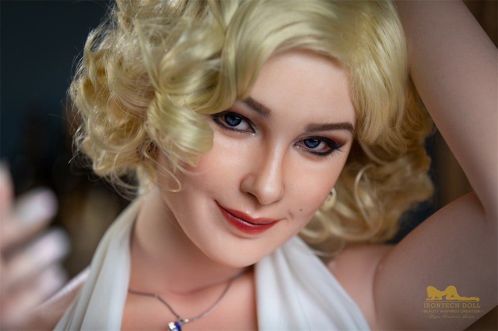 Marilyn Sexdocka (Irontech Doll 164cm E-kupa S12 Silikon)
