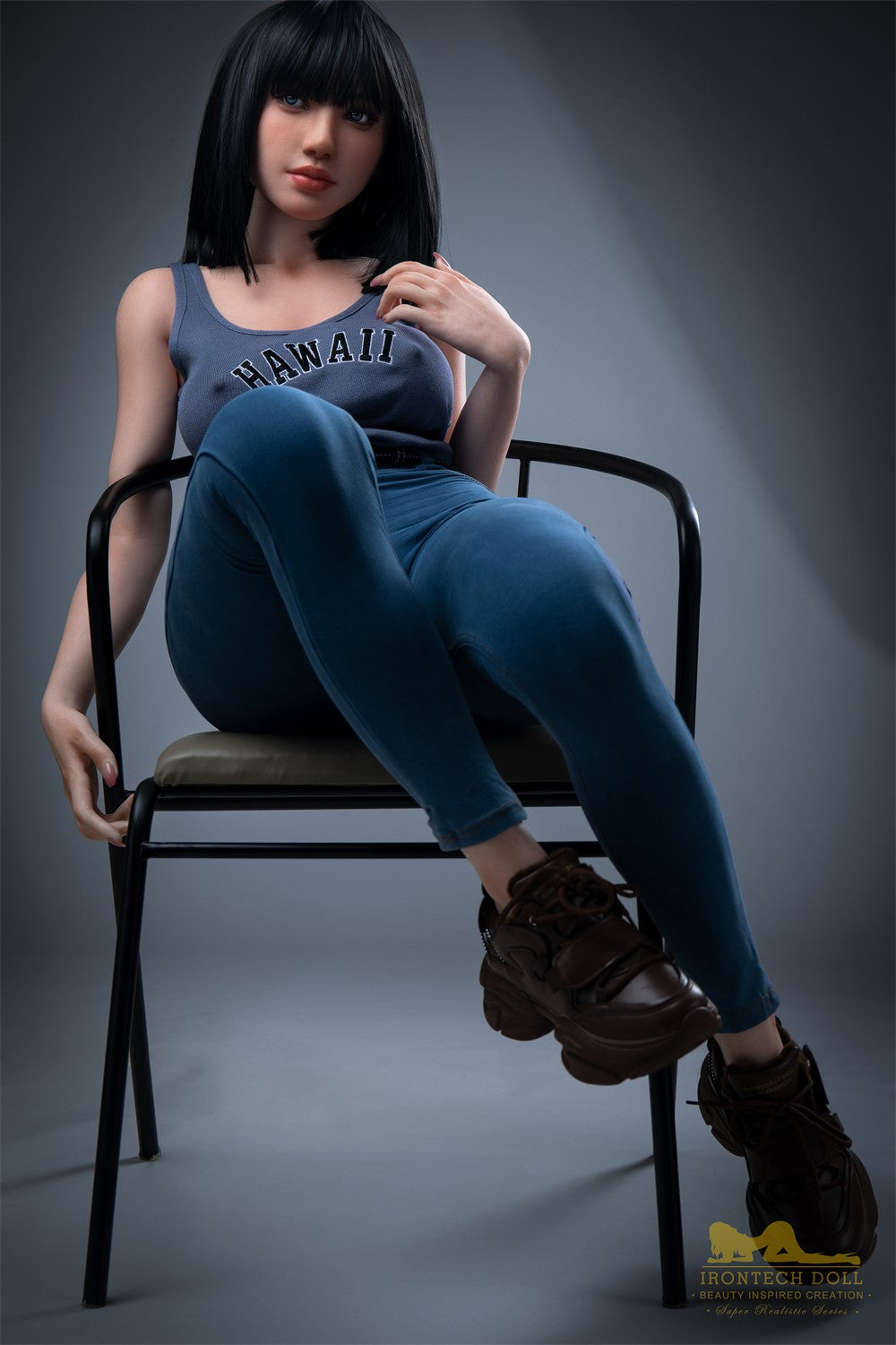 Rita seksnukk (Irontech Doll 153cm E-Kupa S30 silikoon)