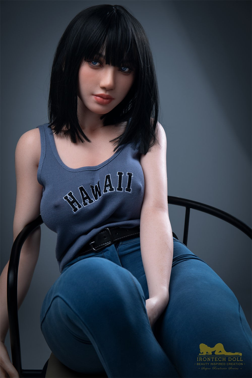 Rita seksnukk (Irontech Doll 153cm E-Kupa S30 silikoon)