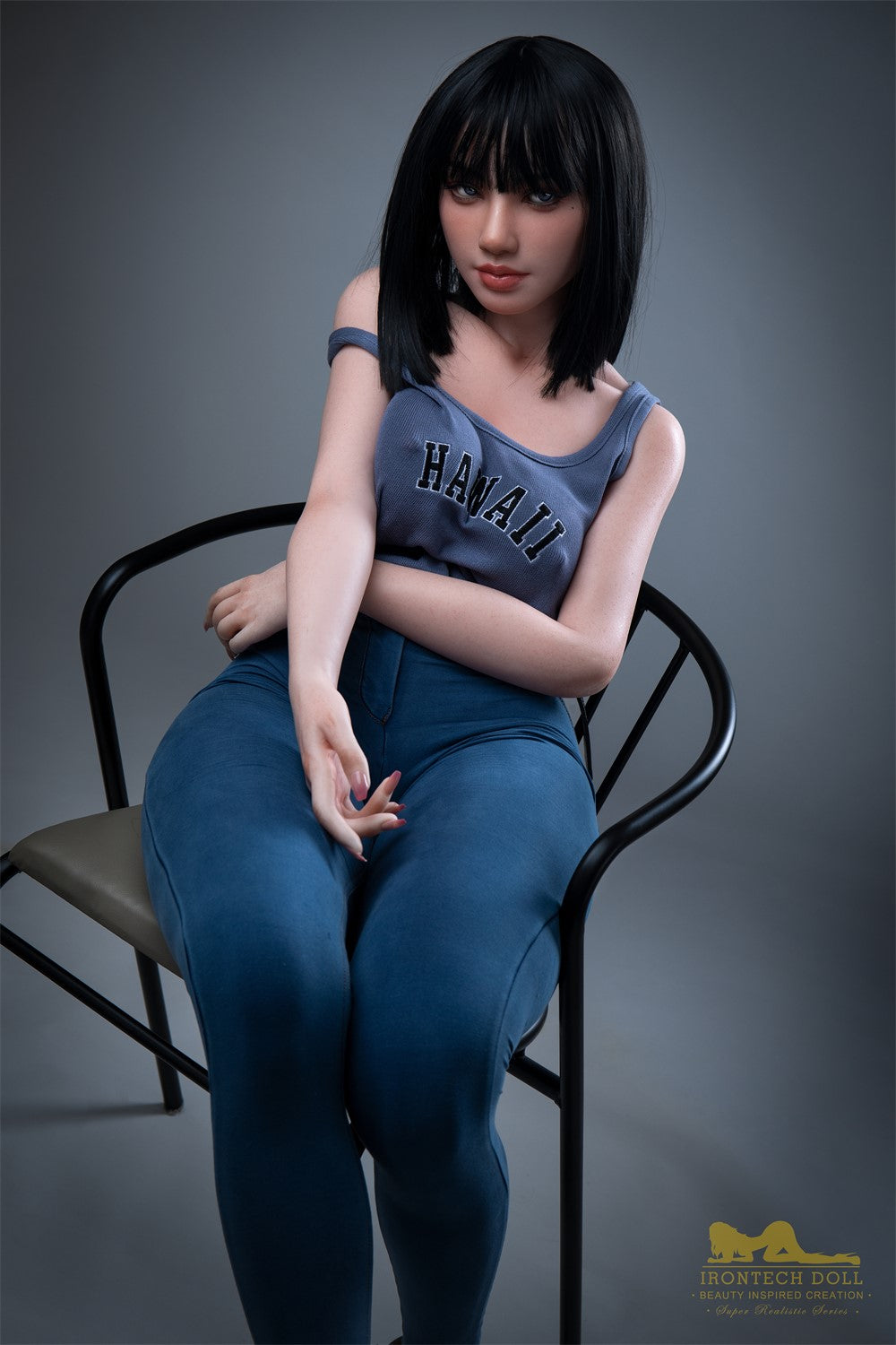 Rita seksnukk (Irontech Doll 153cm E-Kupa S30 silikoon)