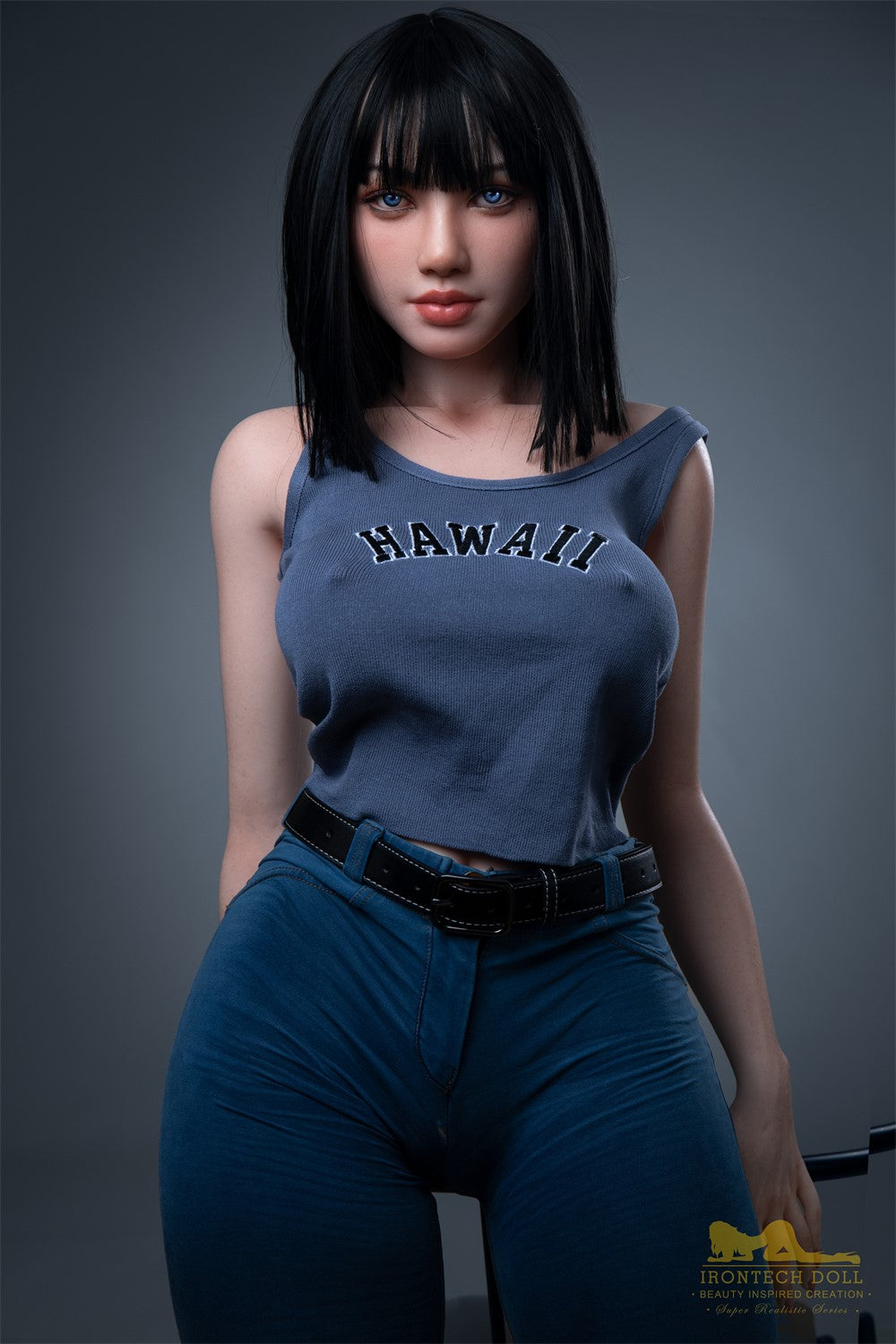 Rita seksnukk (Irontech Doll 153cm E-Kupa S30 silikoon)