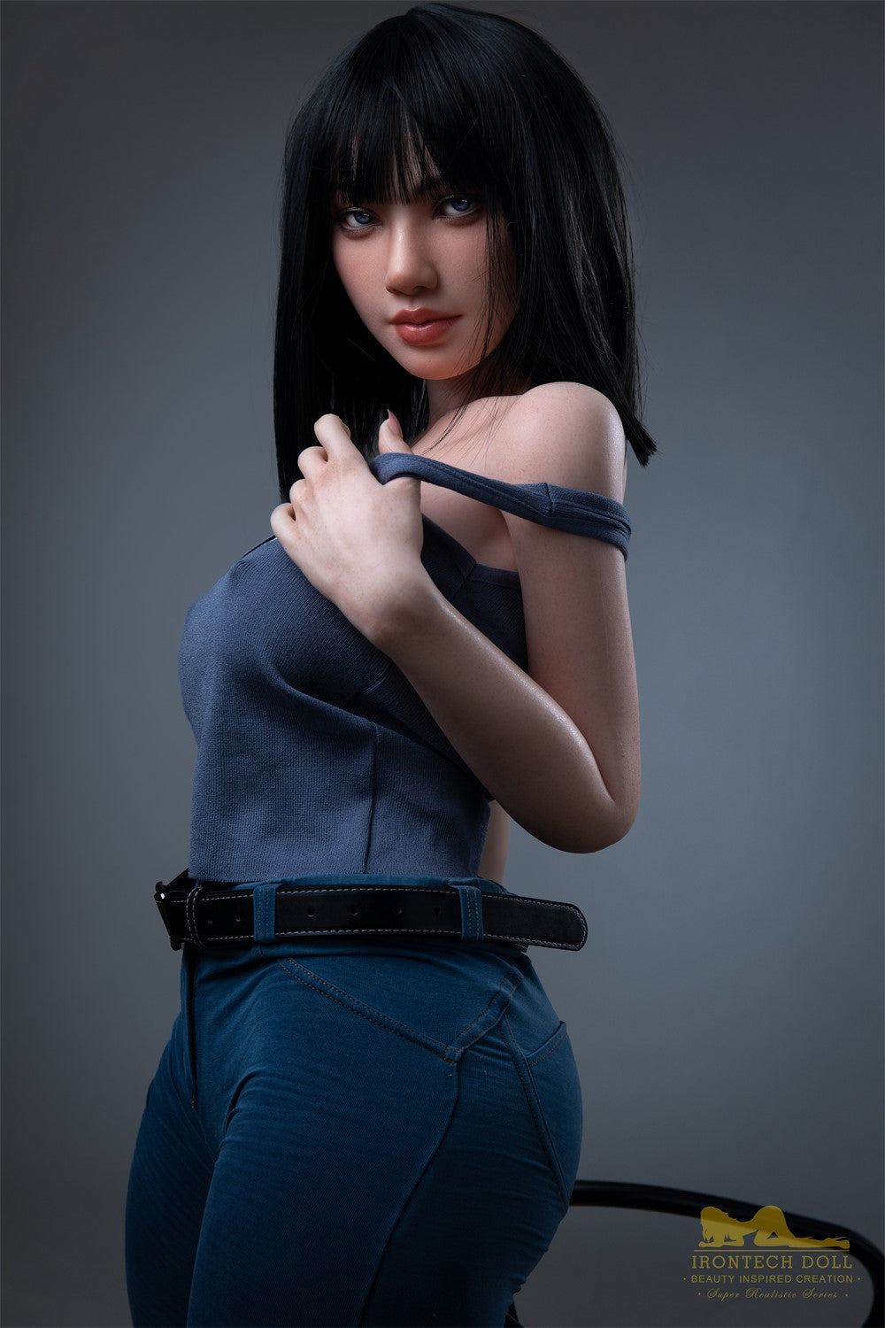 Rita seksnukk (Irontech Doll 153cm E-Kupa S30 silikoon)