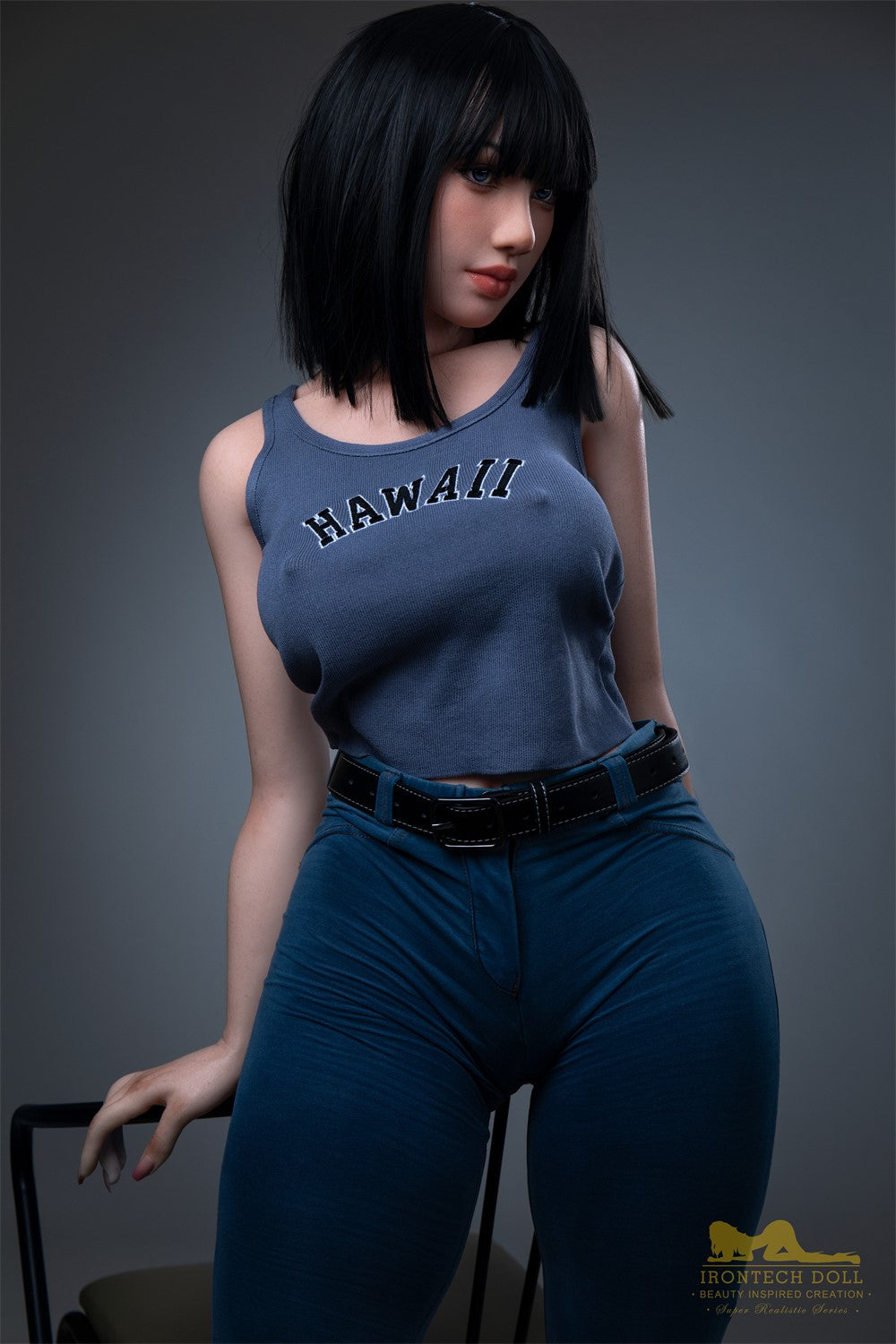 Rita seksnukk (Irontech Doll 153cm E-Kupa S30 silikoon)