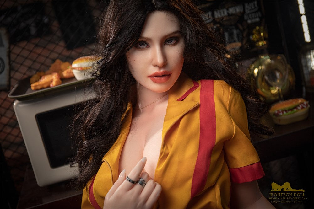 Jackie seksnukk (Irontech Doll 164cm E-tass S19 silikoon)