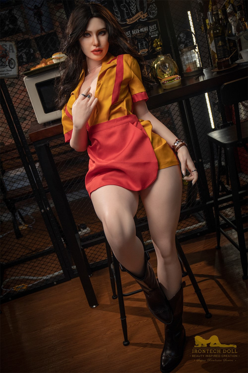 Jackie seksnukk (Irontech Doll 164cm E-tass S19 silikoon)