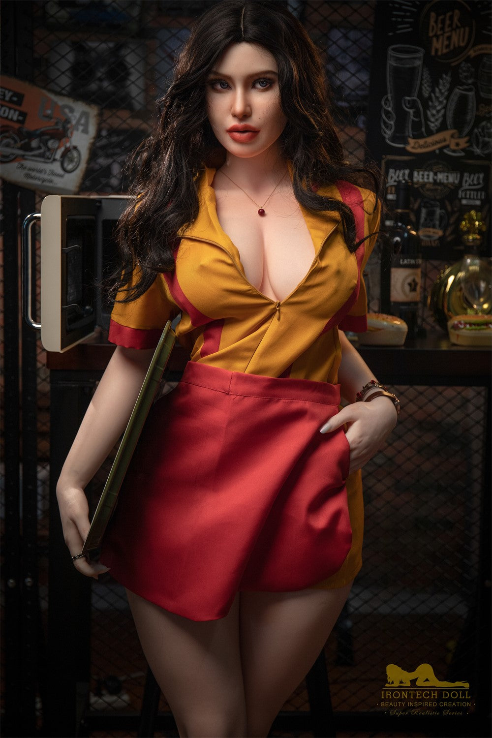 Jackie seksnukk (Irontech Doll 164cm E-tass S19 silikoon)