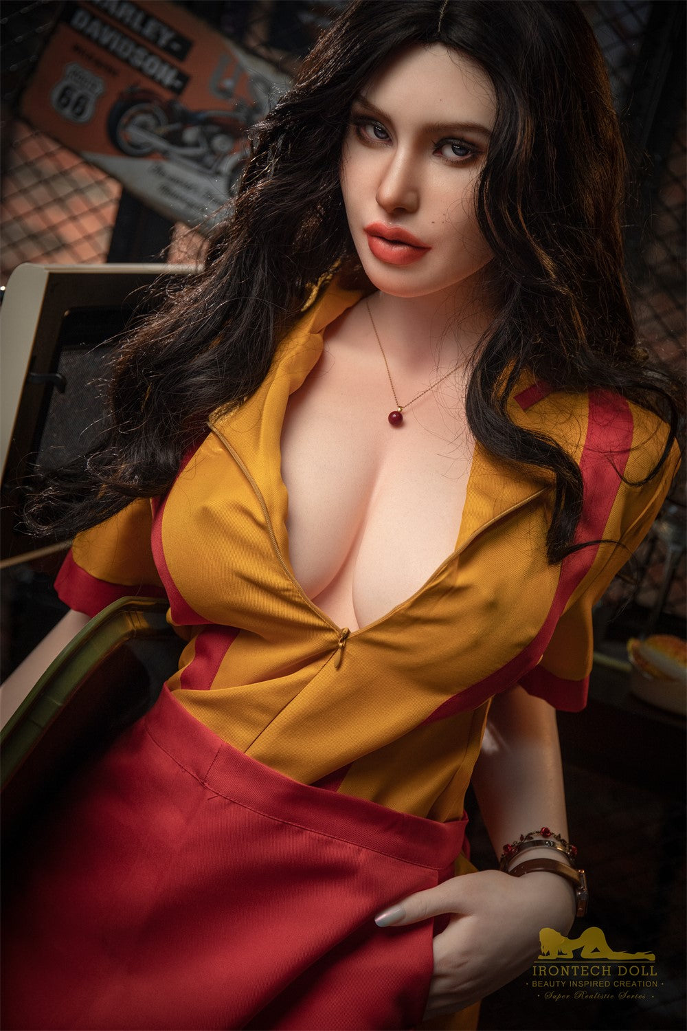Jackie seksnukk (Irontech Doll 164cm E-tass S19 silikoon)