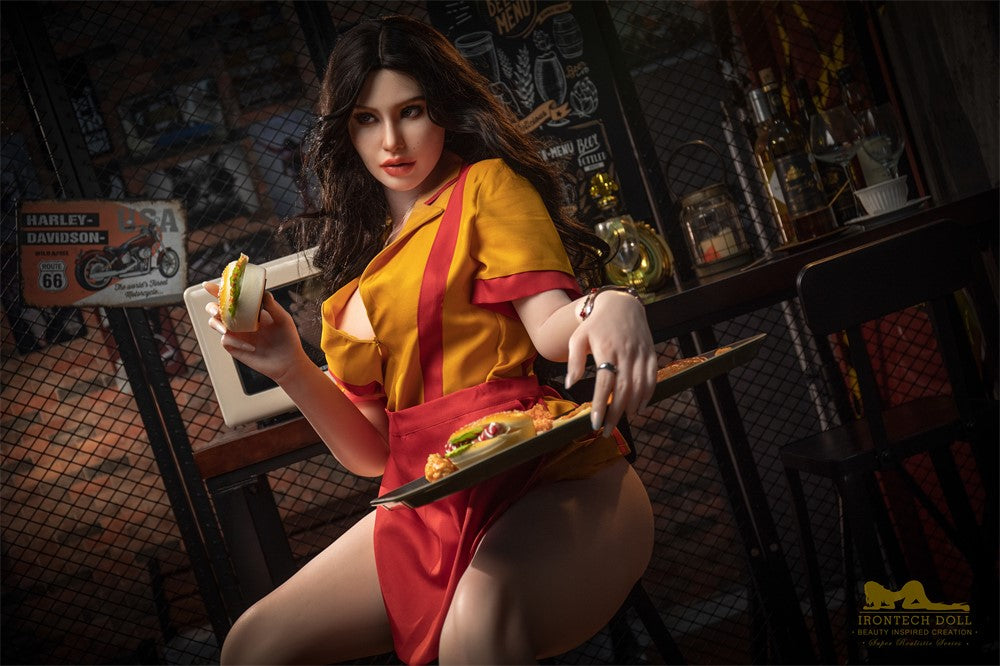 Jackie seksnukk (Irontech Doll 164cm E-tass S19 silikoon)