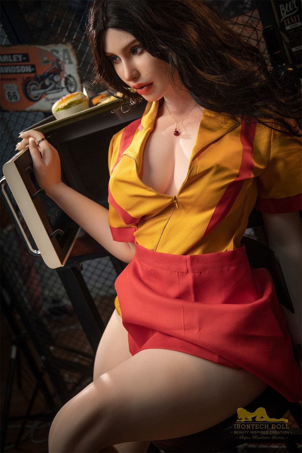 Jackie seksnukk (Irontech Doll 164cm E-tass S19 silikoon)