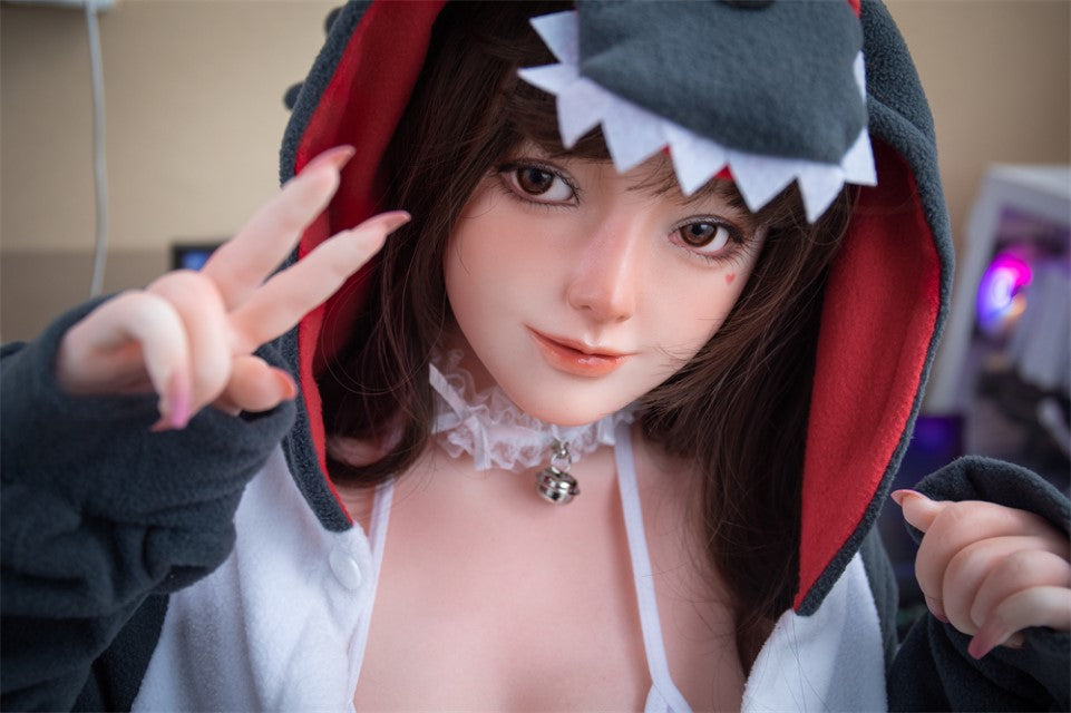 Aona seksnukk (Irontech Doll 148 cm C-Cup G3 silikoon)
