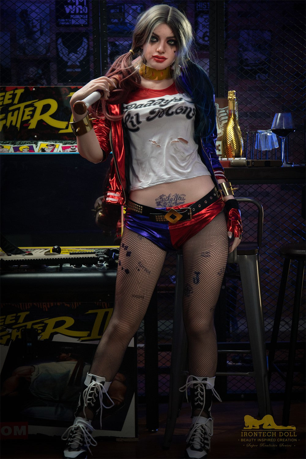 Harley seksnukk (Irontech Doll 166 cm B-Cup S27 silikoon)