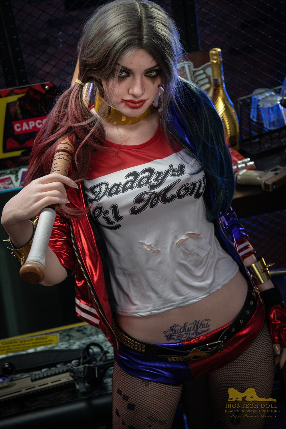 Harley seksnukk (Irontech Doll 166 cm B-Cup S27 silikoon)