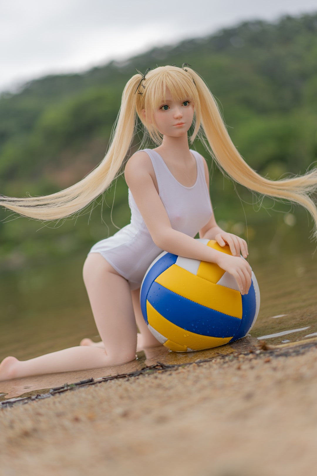 Marie Rose mini-seksnukk (AXB Doll 85 cm B-Cup GF05-1 silikoon)