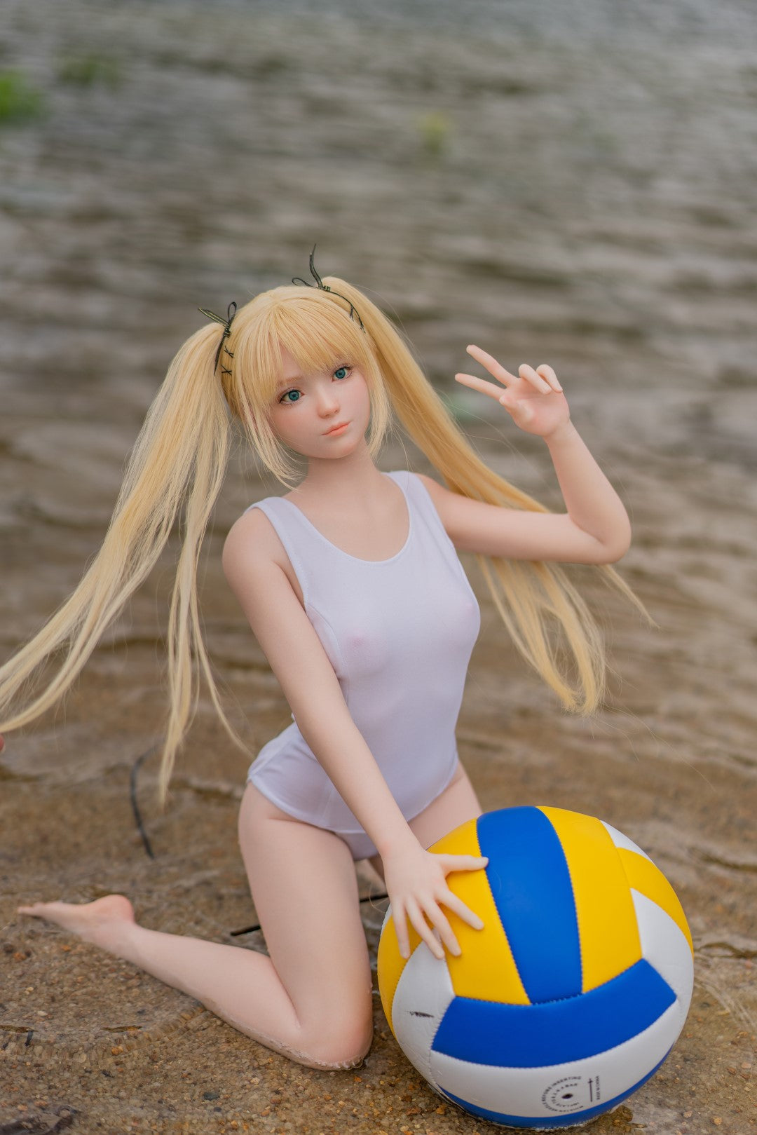 Marie Rose mini-seksnukk (AXB Doll 85 cm B-Cup GF05-1 silikoon)
