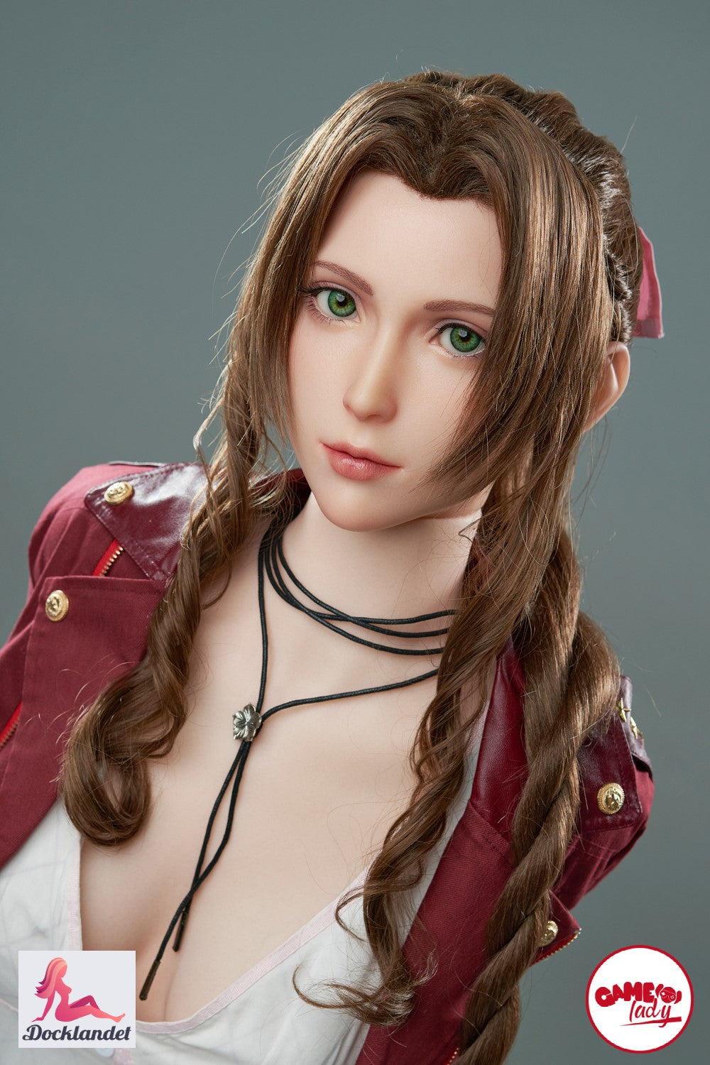 Aerith Sex Doll (Game Lady 167 cm D-Cup nr 04 silikoon)