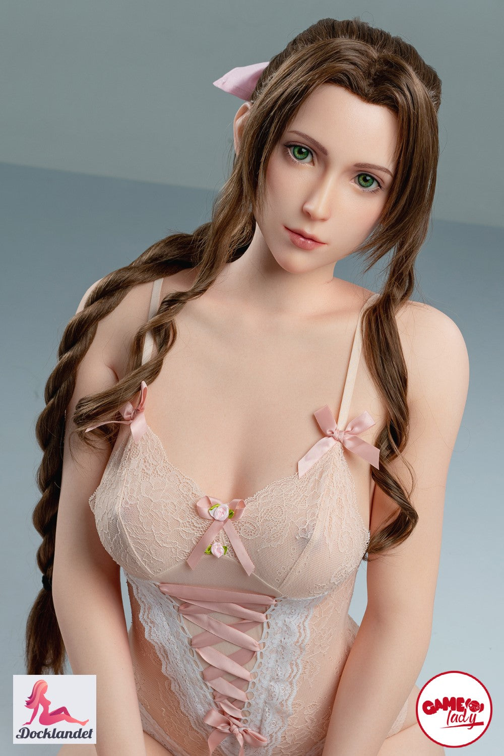 Aerith Sex Doll (Game Lady 168 cm E-Cup nr 04 silikoon)
