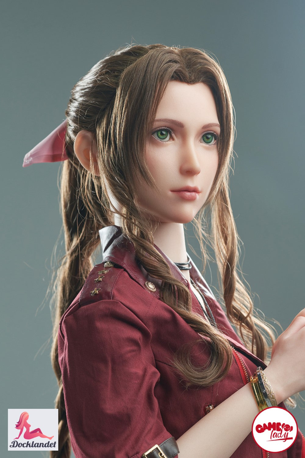 Aerith Sex Doll (Game Lady 167 cm D-Cup nr 04 silikoon)