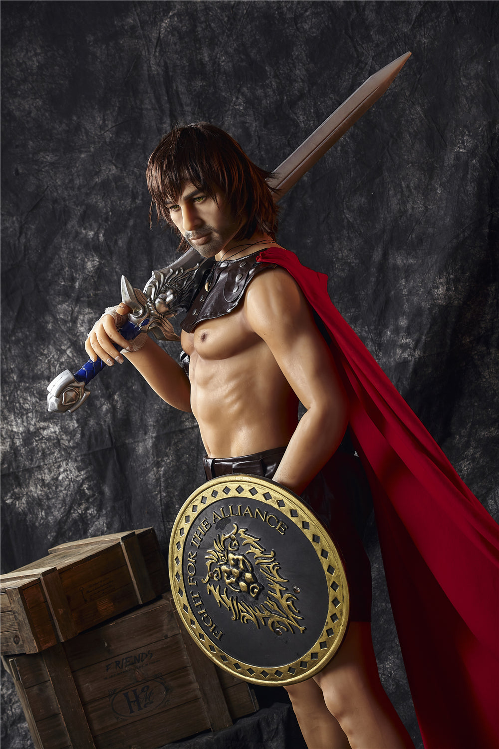 Charles Centurioni meessoost nukk (Irontech Doll 162cm #201 TPE)