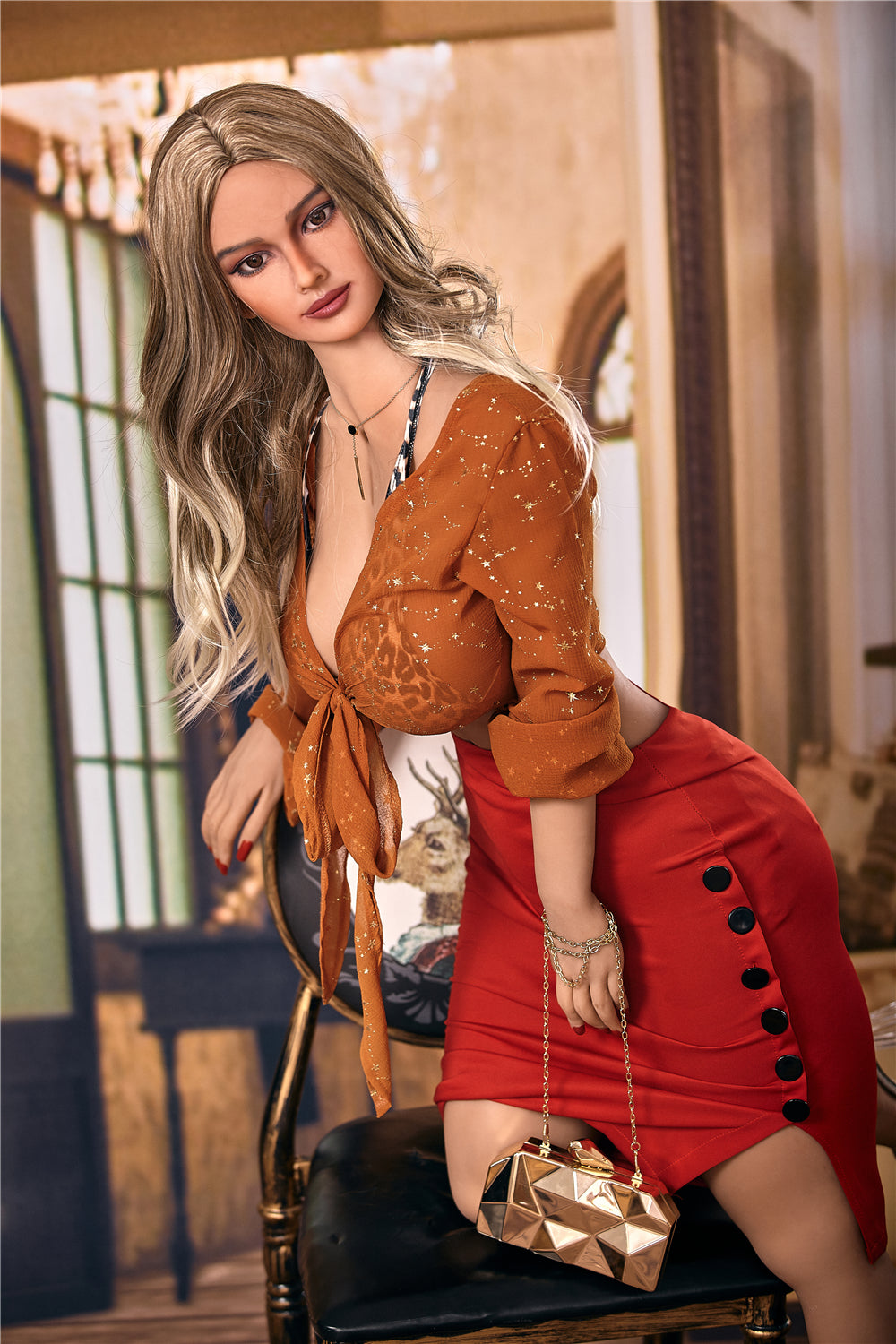 Hellen seksnukk (Irontech Doll 158 cm F-Cup #34 TPE)
