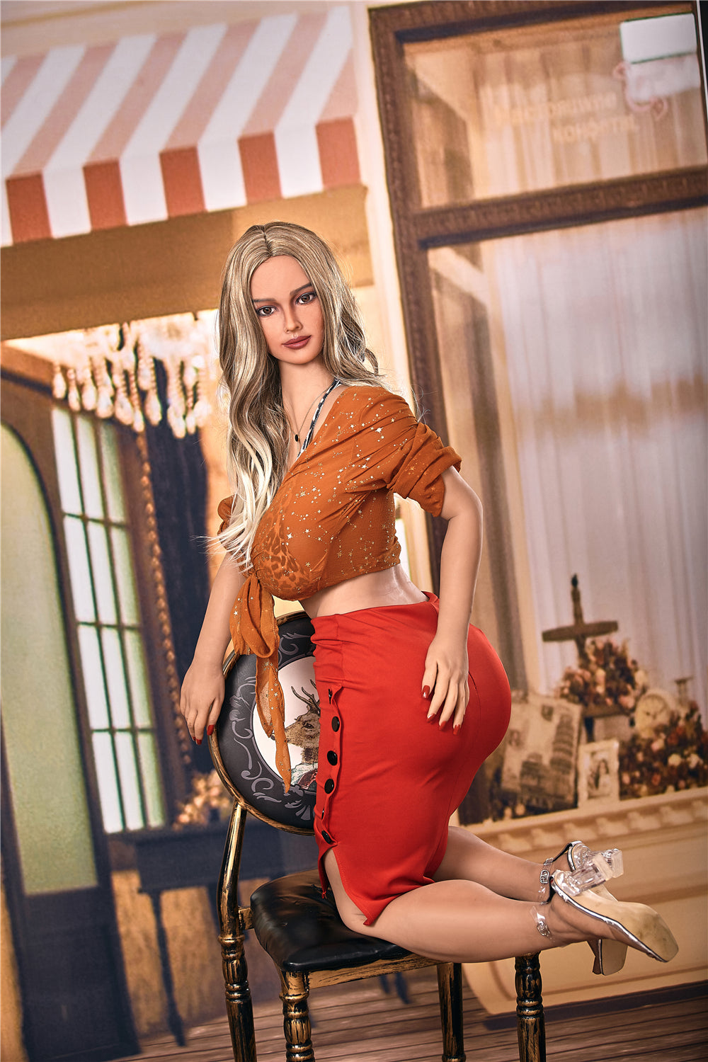 Hellen seksnukk (Irontech Doll 158 cm F-Cup #34 TPE)