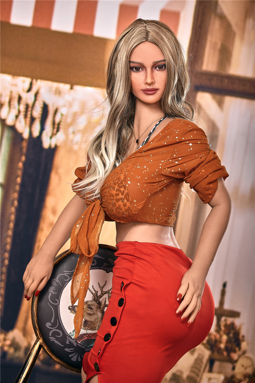 Hellen seksnukk (Irontech Doll 158 cm F-Cup #34 TPE)