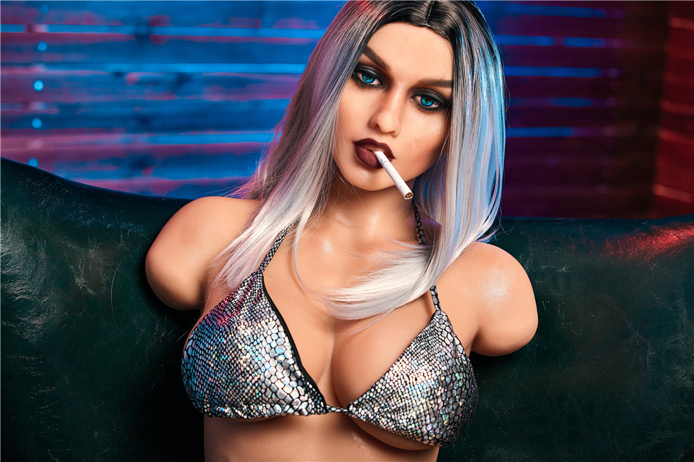 Selina Torso seksnukk (Irontech Doll 90 cm E-Cup #49 TPE)