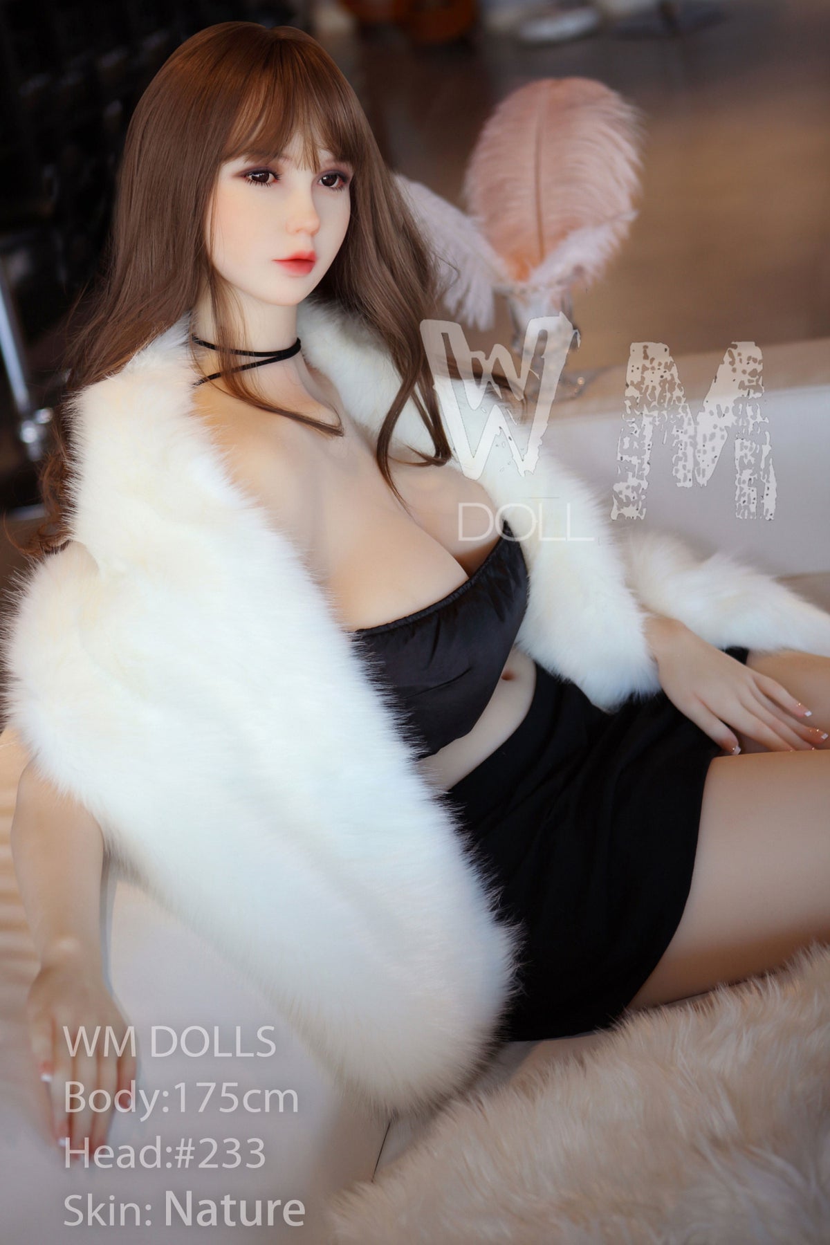 Adeline seksnukk (WM-Doll 175 cm G-Cup #233 TPE)