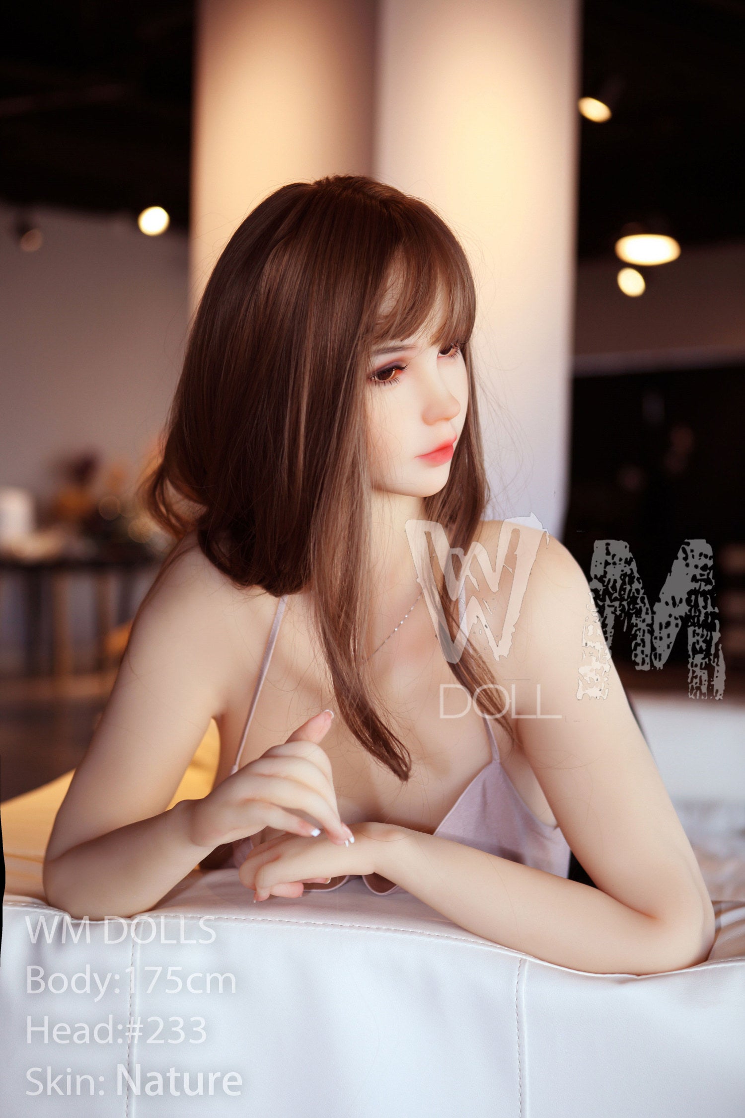 Adeline seksnukk (WM-Doll 175 cm G-Cup #233 TPE)