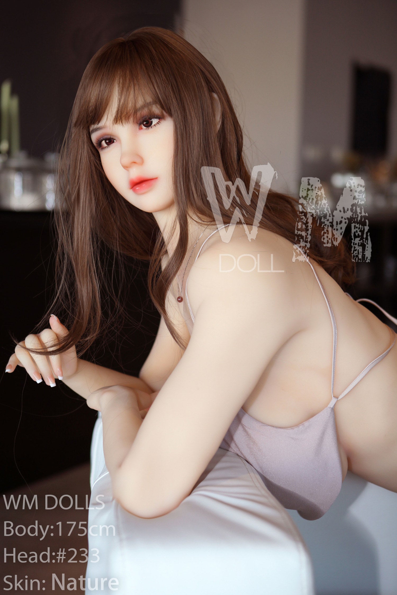 Adeline seksnukk (WM-Doll 175 cm G-Cup #233 TPE)