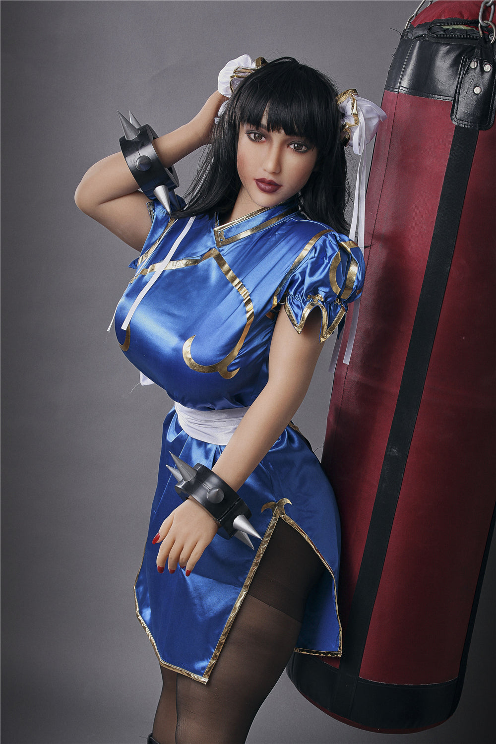Chun-Li seksinukk (Irontech Doll 158 cm F-Cup #69 TPE)