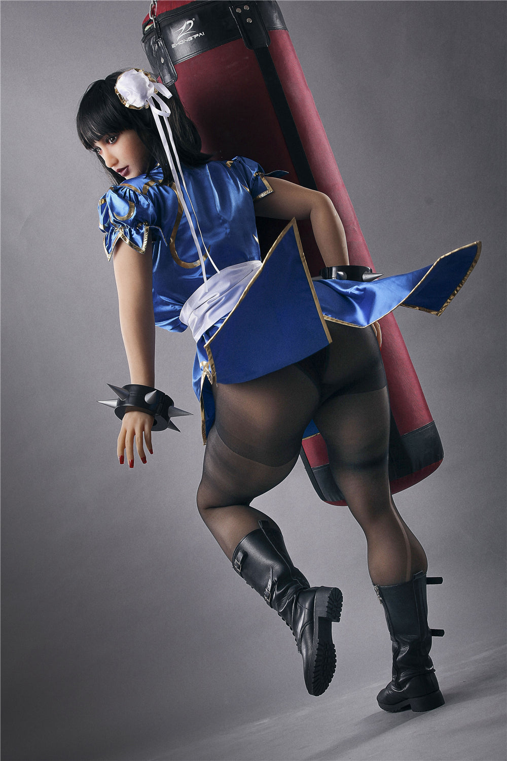 Chun-Li seksinukk (Irontech Doll 158 cm F-Cup #69 TPE)