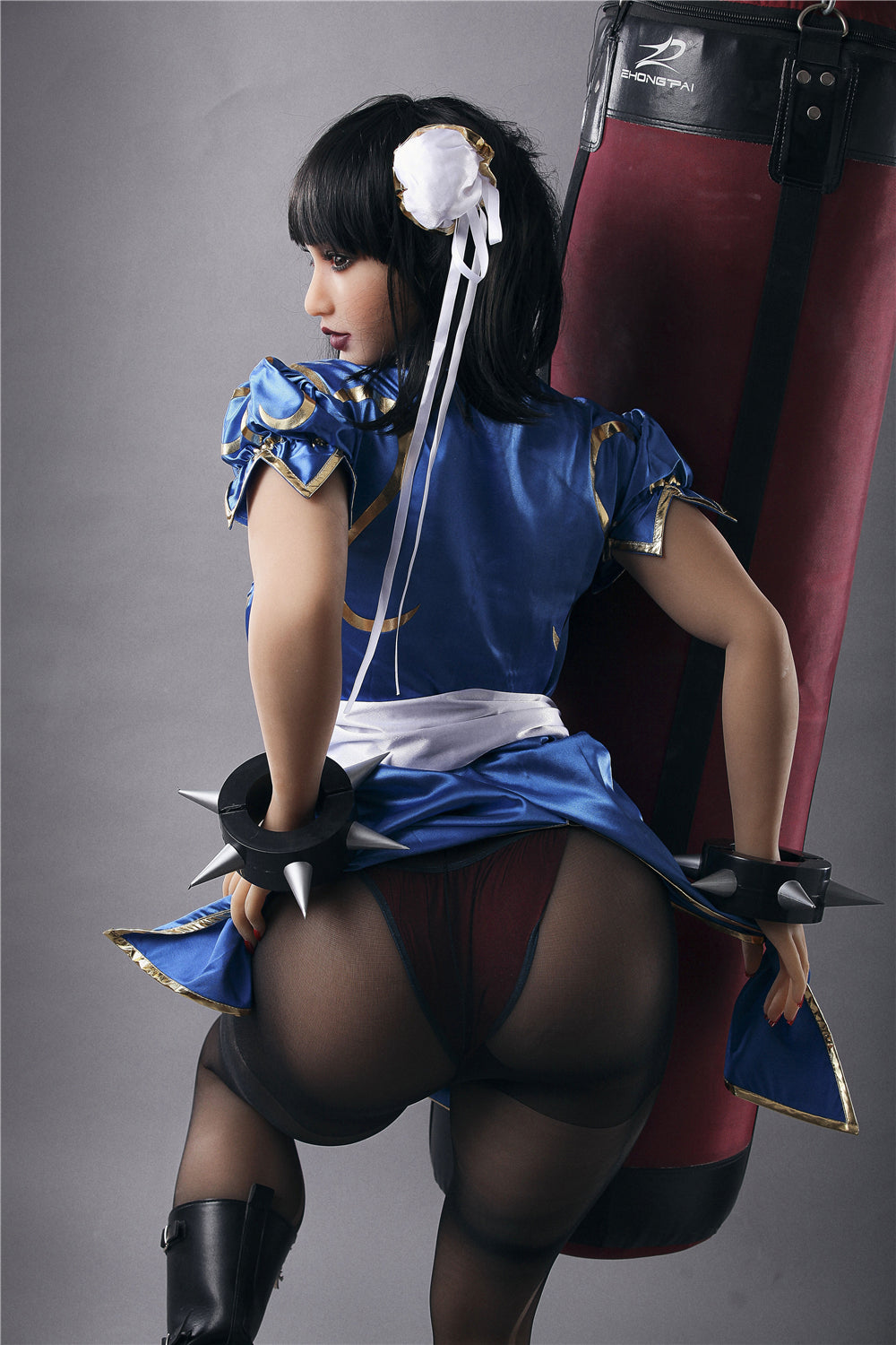 Chun-Li seksinukk (Irontech Doll 158 cm F-Cup #69 TPE)