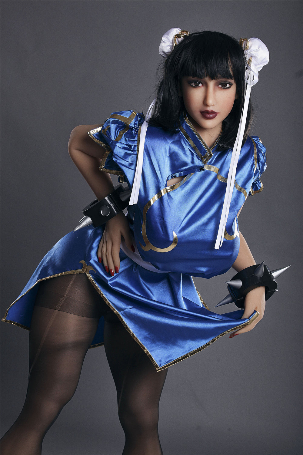 Chun-Li seksinukk (Irontech Doll 158 cm F-Cup #69 TPE)
