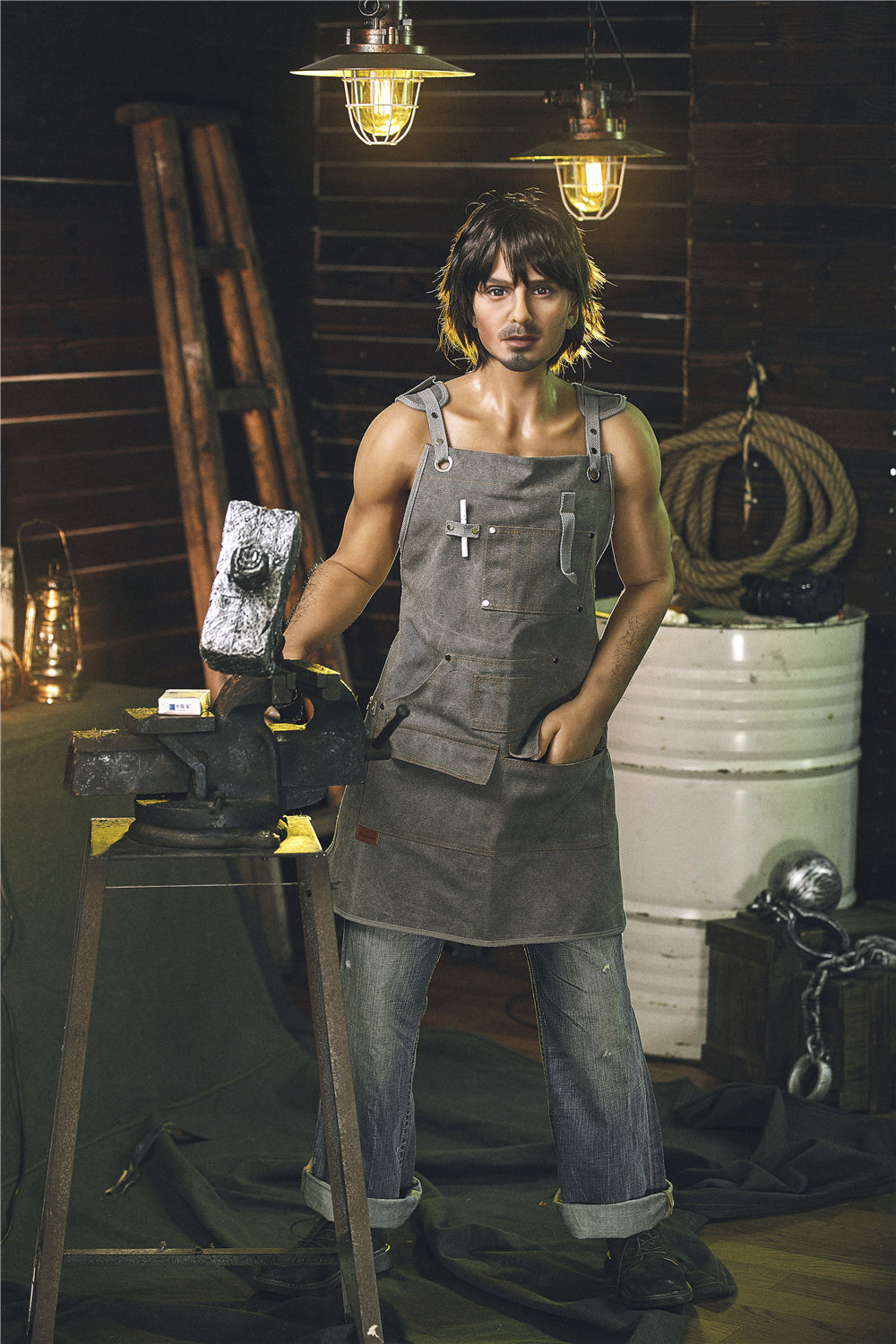 Nicholas Manlig Sexdocka (Irontech Doll 162cm #204 TPE)