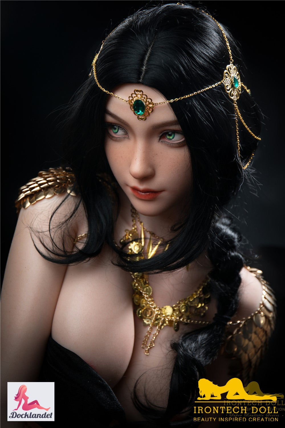 Kitty seksnukk (Irontech Doll 166 cm C-Cup S32 silikoon)