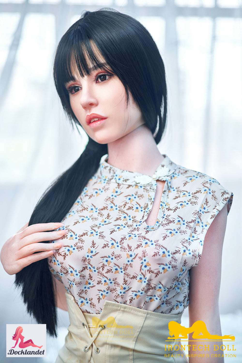 Tyleri seksnukk (Irontech Doll 161 cm D-Cup S2 silikoon)