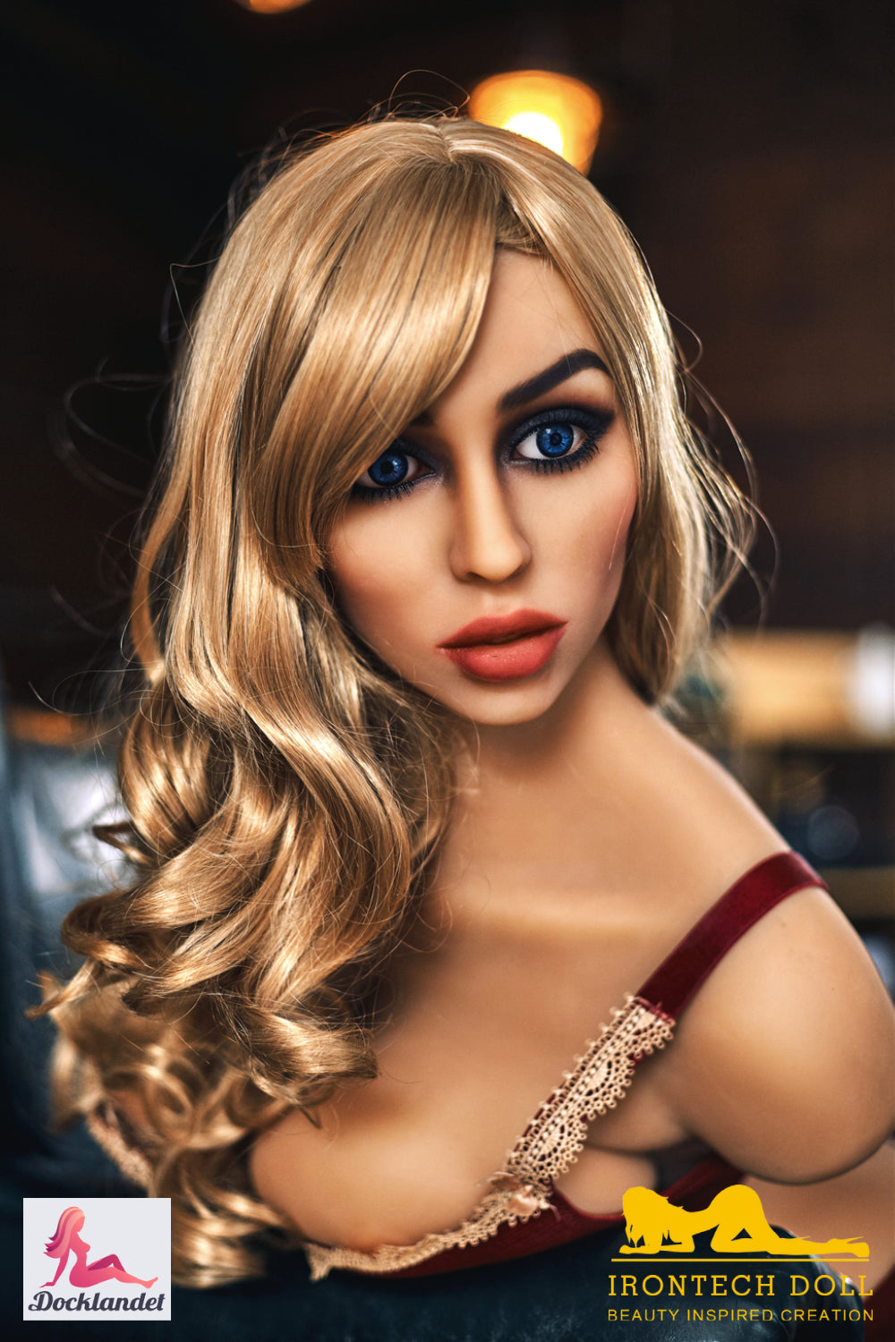 Irontech Doll torso seksnukk! Blond seksnukk soodsa hinnaga!