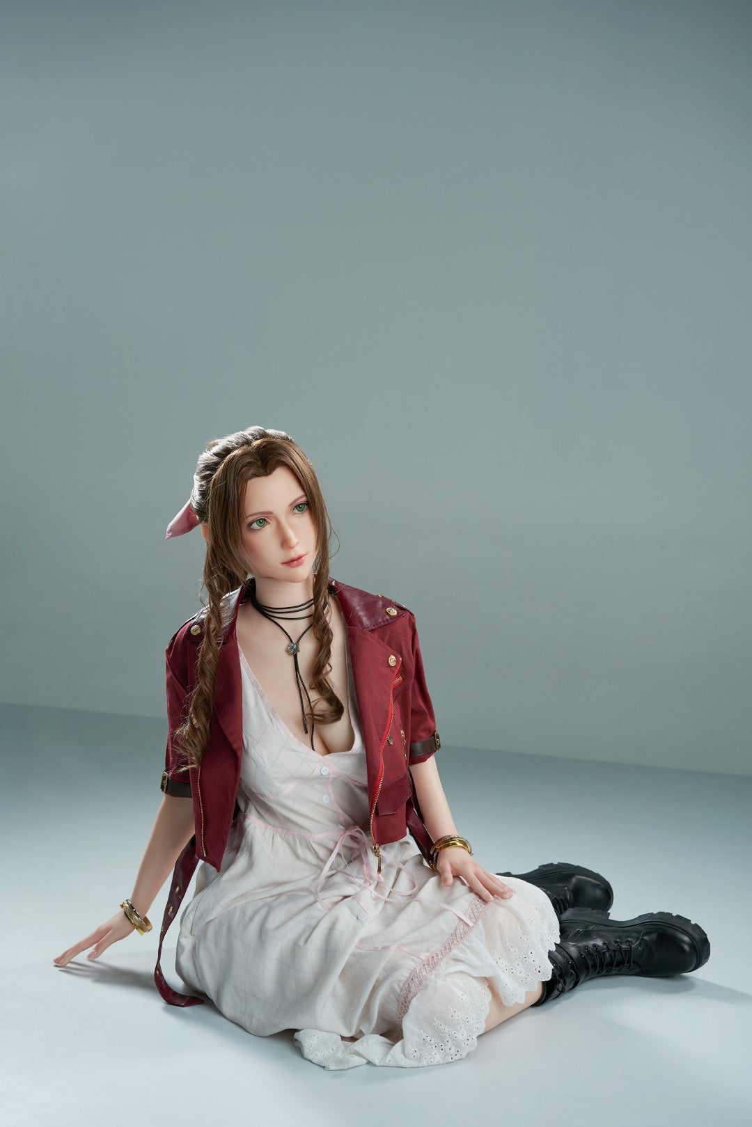 Aerith Sex Doll (Game Lady 167 cm D-Cup nr 04 silikoon)