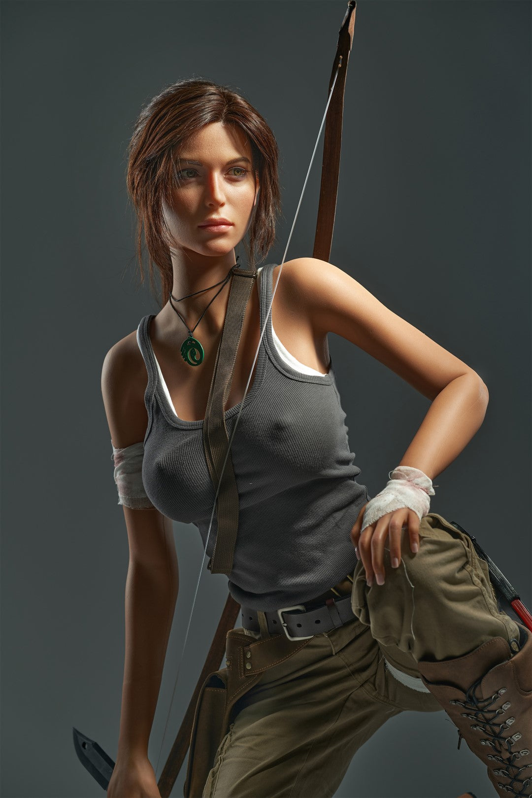Lara seksnukk (Game Lady 166 cm E-Kupa nr 07 silikoon)