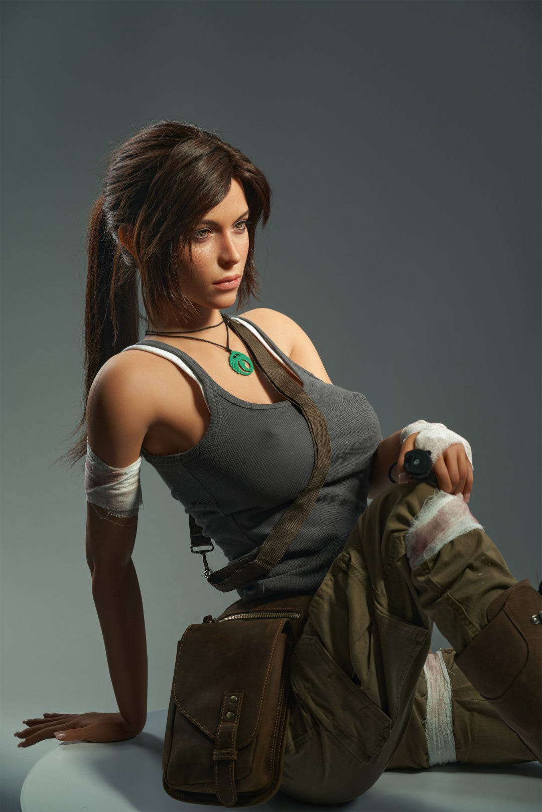 Lara seksnukk (Game Lady 166 cm E-Kupa nr 07 silikoon)