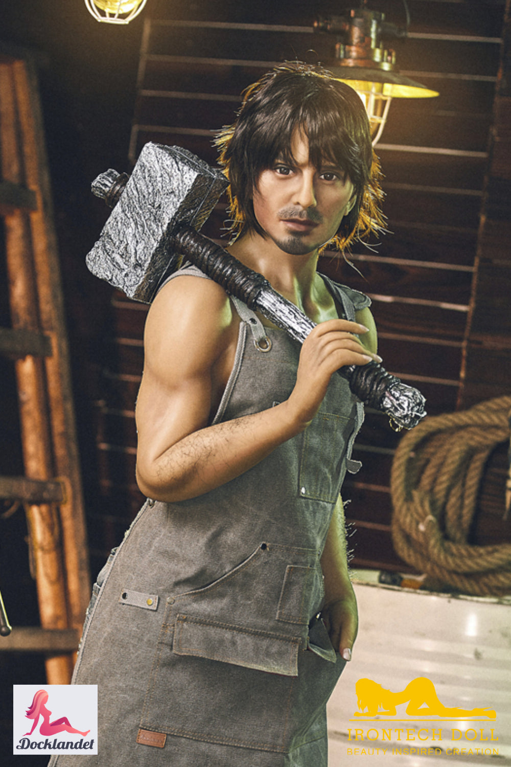 Nicholas meessoost nukk (Irontech Doll 162cm #204 TPE)