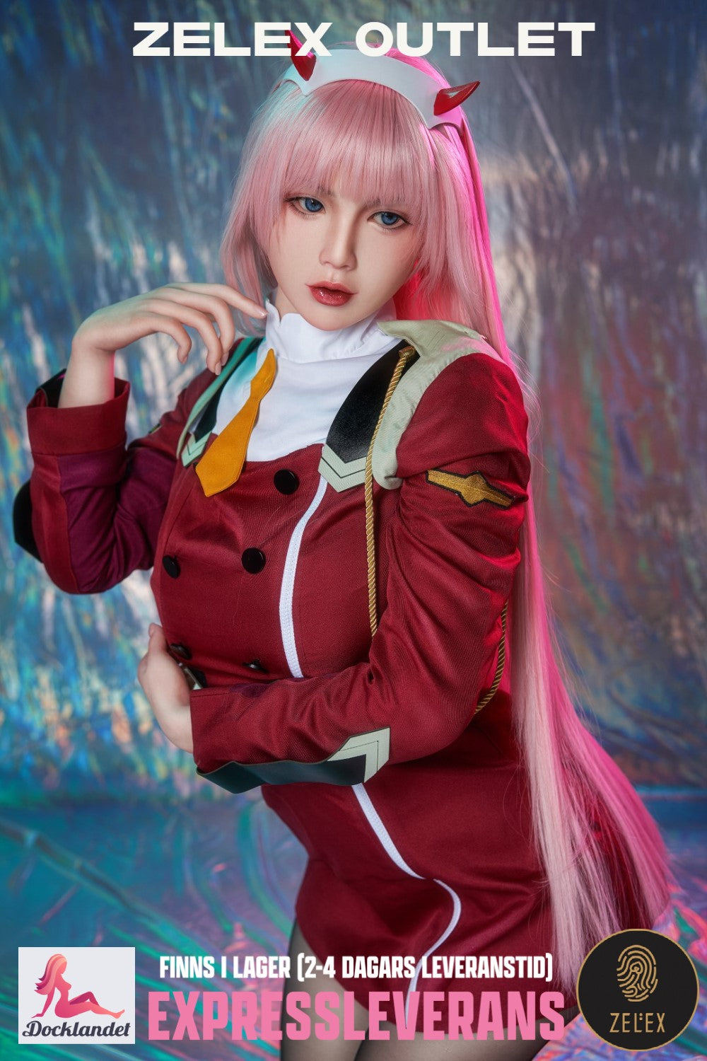 Zero Two Sexdocka (Zelex x165cm F-Kupa GE81 Silikon) EXPRESS